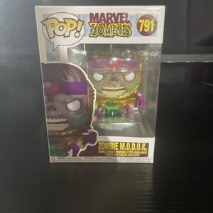 Funko Pop! Marvel Zombies M.O.D.O.K. Figure - Gold, Purple, Green